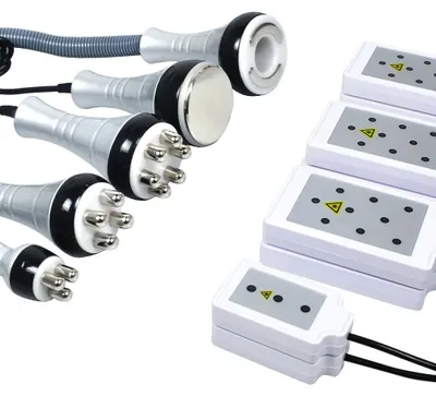 Produktbild von Ultraschall-Kavitationsgerät KIM8 - 6-in-1 - 40 kHz - Vakuumfunktion - Körpermassage - Cellulite-Massage - EU-Stecker 220–240 V