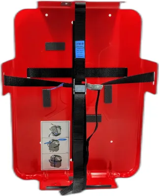 Produktbild von GELG  Kanisterhalterung für Metall Benzinkanister 20 Liter - Metallkanister Rot (ral 3020)