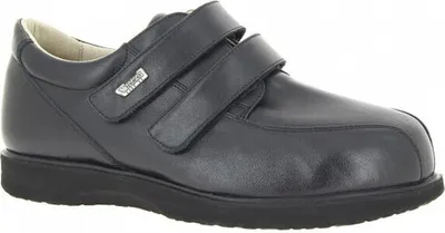 Produktbild von Varomed Diabetikerschuh Herren Manchester Schwarz Weite L (Gr. 41)