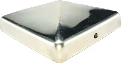 Produktbild von Pfostenkappe Edelstahl 91 mm Kappe für Pfosten 90x90 mm V2A