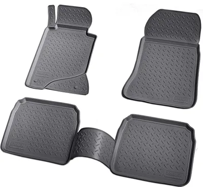 Produktbild von 3D Gummi Fussmatten für MERCEDES E-Klasse | W124 | S124 BJ 1984-1997 | passgenau