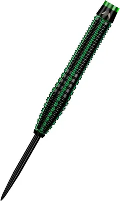 Produktbild von Mission | Venom | Steeldarts | 90% Tungsten | 25g | Black & Green Electro Plated | Dartpfeile Set