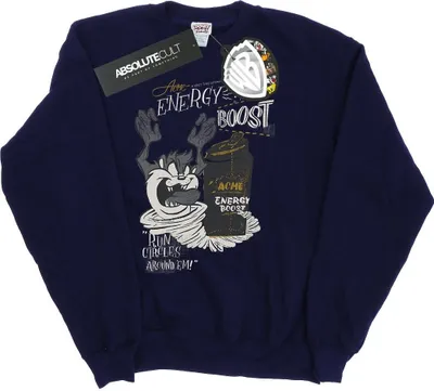 Produktbild von Looney Tunes - "Energy Boost" Sweatshirt für Herren BI32180 (S) (Marineblau)