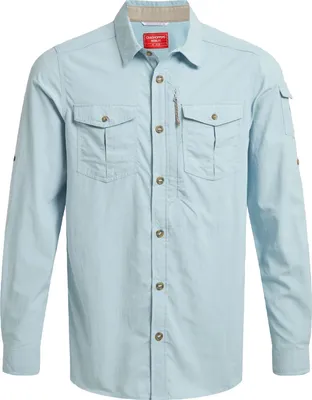 Produktbild von Craghoppers NosiLife Adventure LS II Hemd für Herren Insektenabweisend, Größe:XXXXL, Farbe:Niagra Blue