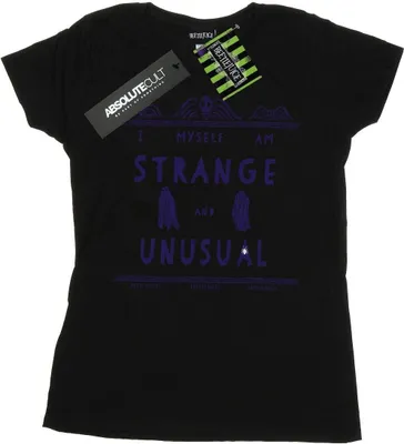 Obrázok produktu pre Beetlejuice - Tričko pre ženy "Strange And Unusual" BI12070 (M) (Schwarz)