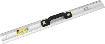Produktbild von Markierlineal 60 cm mit Wasserwaage und 2 Libellen