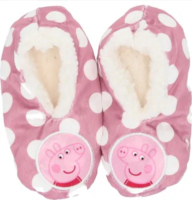 Produktbild von Peppa Pig Hausschuhe Kuschelige Pantoffeln mit Antirutsch-Sohle 23/25