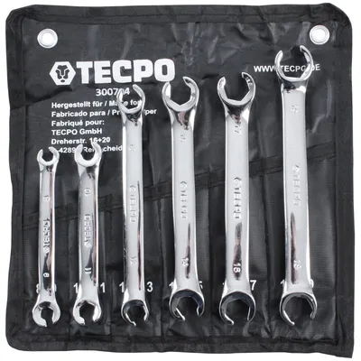 Produktbild von TECPO Offener Ringschlüssel-Satz 6-teilig