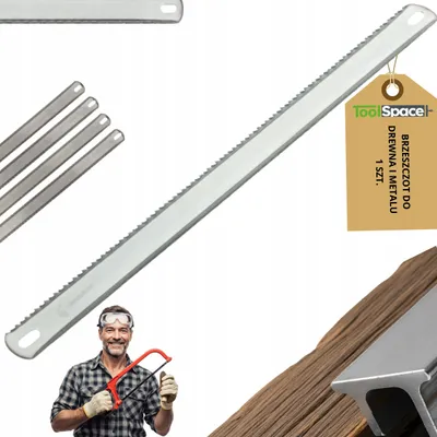 Immagine prodotto di Lama Bilaterale Per Metallo E Legno 300 Mm Temprata Per Sega