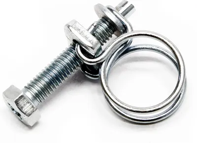 Produktbild von Drahtschlauchschellen Schlauchschellen W1 19-22 mm 1,8 mm M5x30 Spiralschlauch