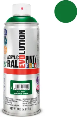 Image de Pintyplus Vert émeraude Séchage Rapide, Haute Adhérence Ral 6001 - Pinty Plus