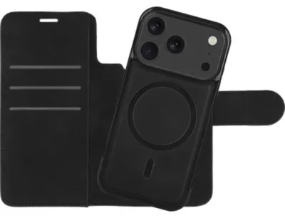 Produktbild von Just in Case MAP2763PS1M, Geldbörsenhülle, Apple, iPhone 17 Pro Max, 17,5 cm (6.9"), Schwarz