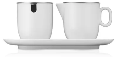 Produktbild von WMF Barista 0695899440, Weiß, Zylinder, Edelstahl, Abnehmbarer Deckel, 218 mm, 219 mm