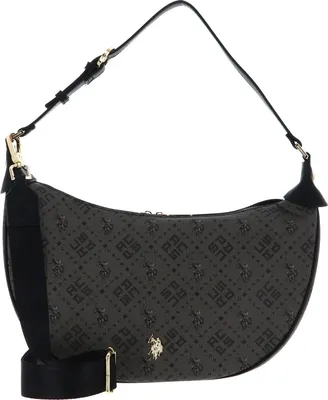 Produktbild von U.S. POLO ASSN. Schultertasche Umhängetasche New Hampton Hobo Bag Black schwarz