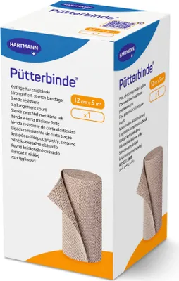 Produktbild von Hartmann Puetterbinde 12cmx5m (P1) | Packung (1 Stück)