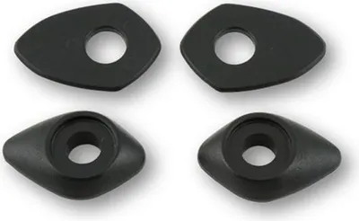 Produktbild von HIGHSIDER smart Montageplatten Indy Spacer Schwarz Für diverse passend für DUCATI