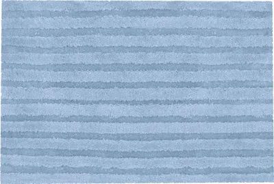 Produktbild von Kleine Wolke Badteppich CORD Stahlblau 70 x 120 cm