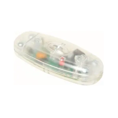 Produktbild von LED Schnurdimmer 230V Transparent Aufputz Kunststoff Drehregler dimmbare Lampen