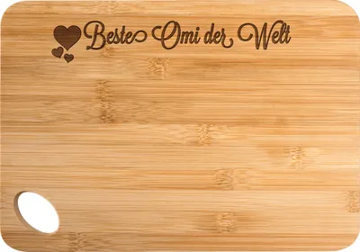 Produktbild von Mr. & Mrs. Panda Schneidbrett Küche Omi - Transparent - Geschenk, Mitbringsel, Frühstücksbrettchen, Schneidebrett, Großmutter, Hackbrett, Frühstücksbrett, Brett, Großmama