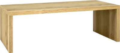 Produktbild von HAKU Couchtisch eiche - Echtholzfurnier, Wabenplatte, B/H/T: 120x40x60 cm