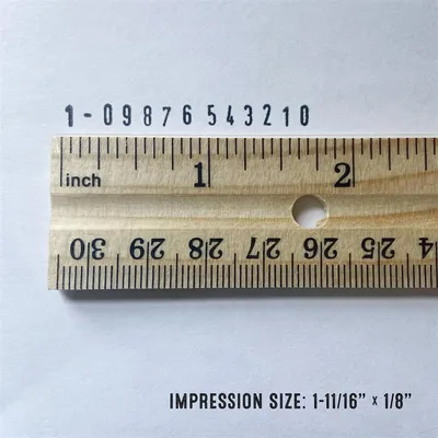 Image de Trodat Stempel 86548 trodat Ziffernstempel Printy schw+Kissen schw 48313