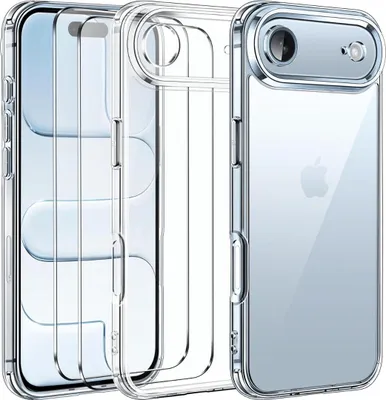 Produktbild von Schutzhülle + 2X Schutzglas für iPhone Air Panzerfolie Display Case Screen Full 9H