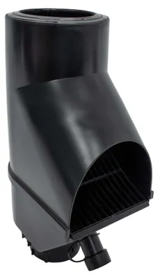 Produktbild von Jardinion Regenwasserfilter, Fallrohr Laubabscheider Schwarz 30,5 x 12 x 17,5cm Regenwassersammler für Fallrohr DN75, DN85, DN100