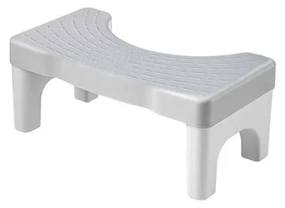 Produktbild von Toilettenhocker, Hockhilfe, Linderung von Verstopfung und Hämorrhoiden, rutschfester Badezimmerhocker, Badezimmeraccessoire