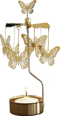 Produktbild von Schmetterling-Teelichtkarussell - Pluto Design