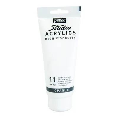Image de Peinture acrylique opaque - Blanc - 100 ml