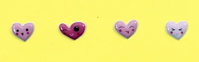 Produktbild von Maildor Stickers Cooky Herzen 7,5x12 1Bg 3609510900571