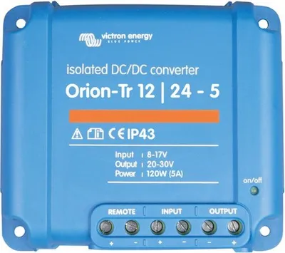 Immagine prodotto di Convertitore Victron Orion TR IP43, 24-12V / 5 Ampere