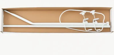 Produktbild von Zweiteiliges Himmel-/Moskitonetzgestell für ein Kinderbett, verpackt im Karton und in Folie