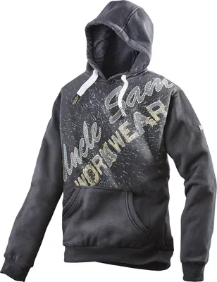 Obrázok produktu pre Mikina Uncle Sam Hoody antracit/čierna veľkosť XL