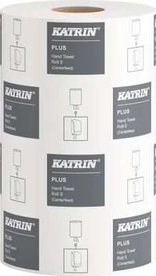Produktbild von Katrin Handtuchrolle Plus 2 64427 1lagig 20,5cmx100m 12 Rl./Pack.