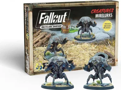 Zdjęcie produktu dla Fallout Creatures Mirelurks - Miniaturenspiel - ENG Edition