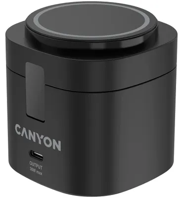 Productafbeelding van Canyon Oplaadstation 4-in-1, 30W, met 1 meter kabel, zwart