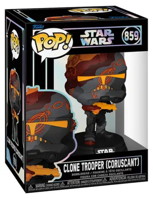 Image de Figurine POP Star Wars, Clone Trooper, Coruscant, numéro 859