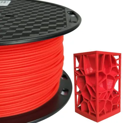 PLA+ Filament 1,75 mm rot 1 kg 3D-Druckmaterial