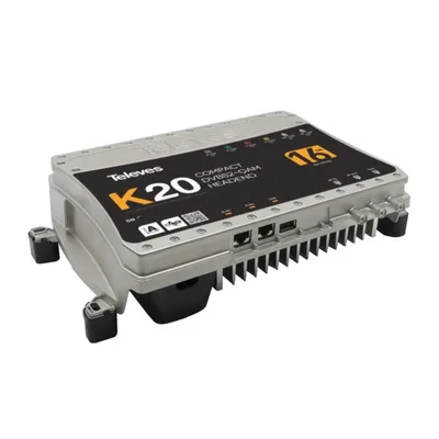 Produktbild von Televes Kompaktkopfstelle K20-16 16 Transponder,DVB-S2 in QAM