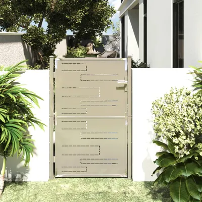 Produktbild von Gartentor 100x150 cm Edelstahl , Gartentore Design 2024
