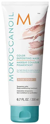 Produktbild von Moroccanoil - Color Depositing Mask - Rose Gold - 200 ml
