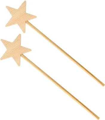 Obrázok produktu pre 2 drevené prútiky 23 cm