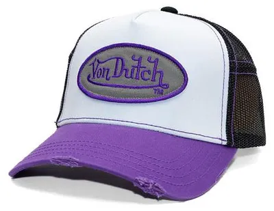 Produktbild von Von Dutch Originals Trucker Cap - SUMMER Baseball Mesh purple