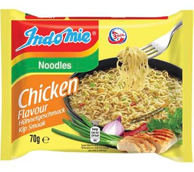 Produktbild von Instant-Suppe mit Hühnergeschmack 70g - Indomie