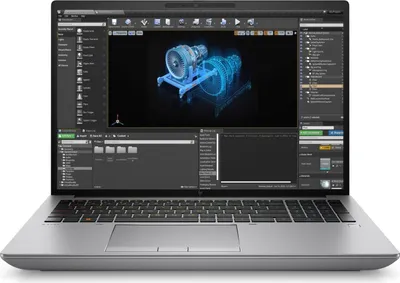 Image de HP ZBook Fury 16 G11, gris, Core i7-14700HX, 32GB RAM, 1TB SSD, RTX 3500 Ada Generation, FR