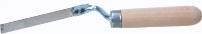 Produktbild von Aqbau® Fugenkelle Verfugkelle Fugeisen Kelle Holzgriff Fugspachtel Edelstahl (14mm)