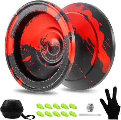 Productafbeelding van Reactieve Yo-Yo voor beginners - Niet-reageerend Yo-Yo voor professionals - Gevorderden - Metalen yo-jo's