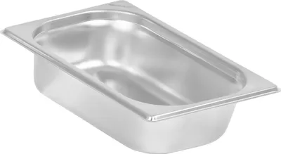 Produktbild von Mahlzeit GN Behälter 1/4, Höhe 65 mm, Edelstahl Gastronomiebehälter, Geeignet für Chafing Dishes