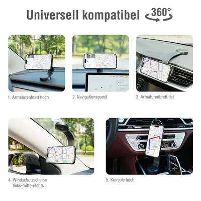 Produktbild von 4smarts 540952 Halterung Passive Halterung Handy/Smartphone Schwarz (540952)